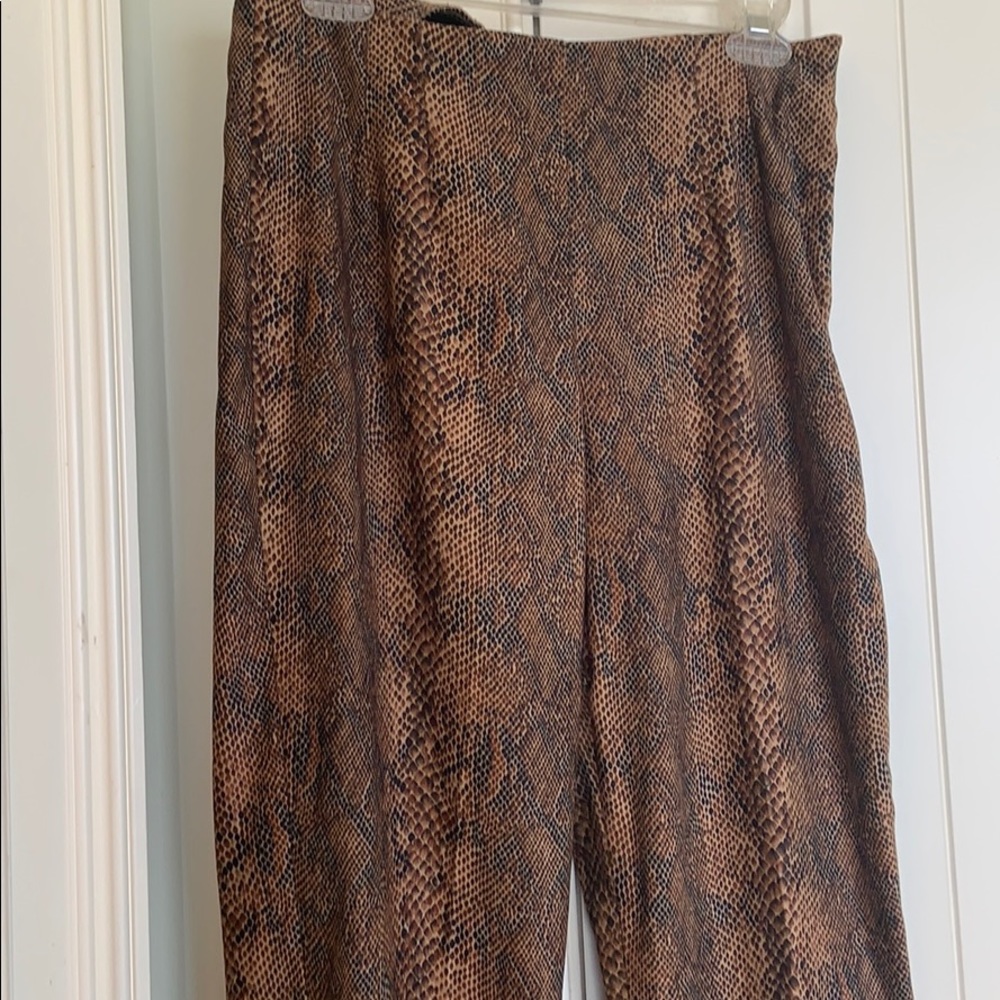 Sexy python print pants